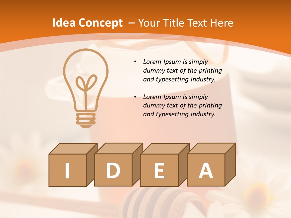 White Essential Organic PowerPoint Template