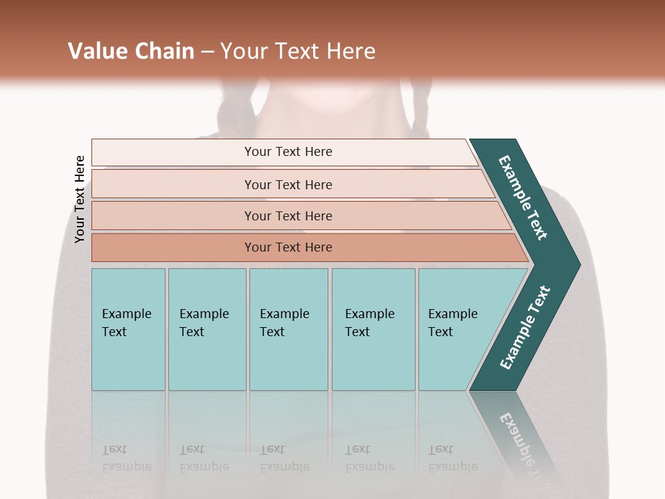 A Woman Wearing An Apron And A Hat PowerPoint Template