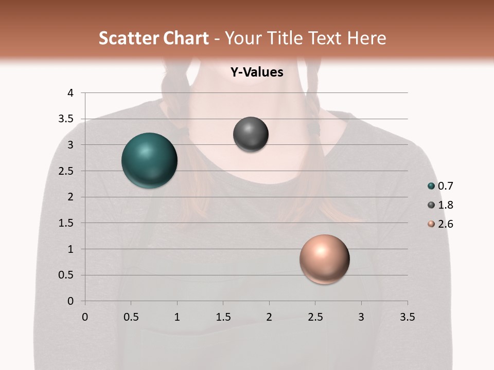 A Woman Wearing An Apron And A Hat PowerPoint Template