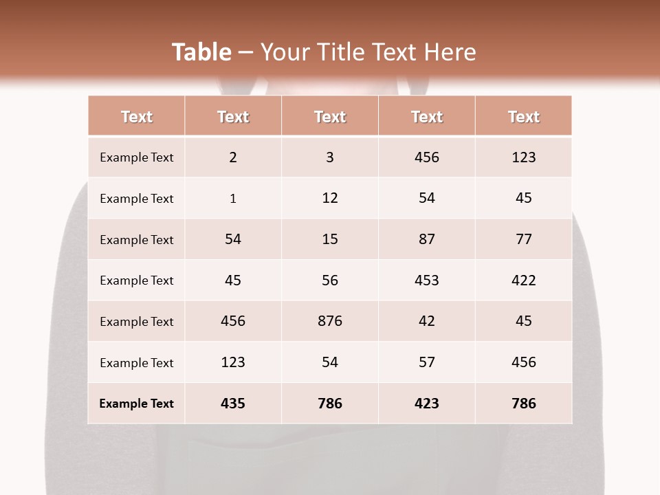 A Woman Wearing An Apron And A Hat PowerPoint Template