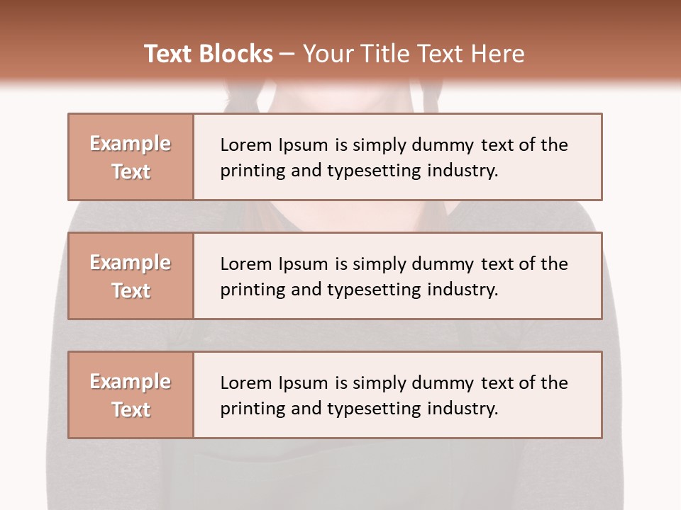 A Woman Wearing An Apron And A Hat PowerPoint Template