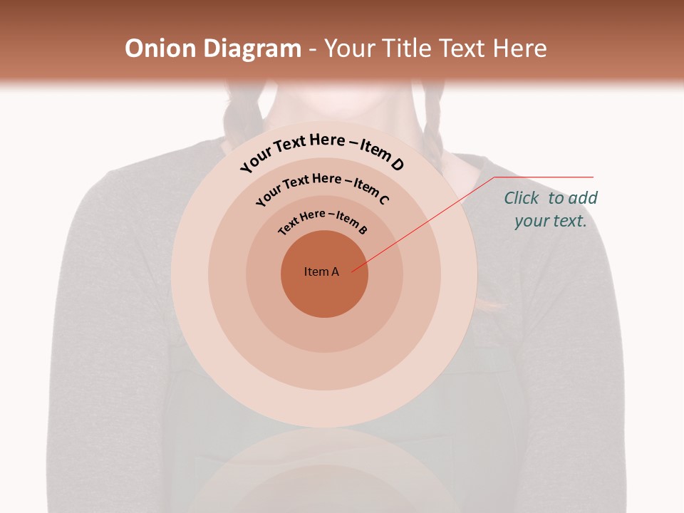 A Woman Wearing An Apron And A Hat PowerPoint Template