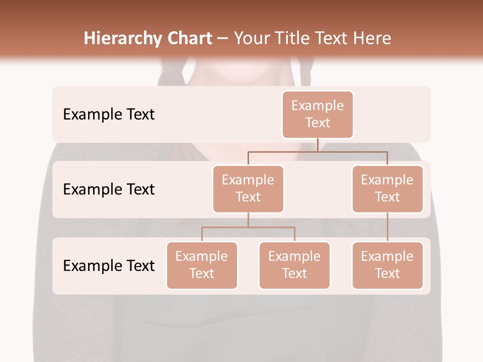 A Woman Wearing An Apron And A Hat PowerPoint Template