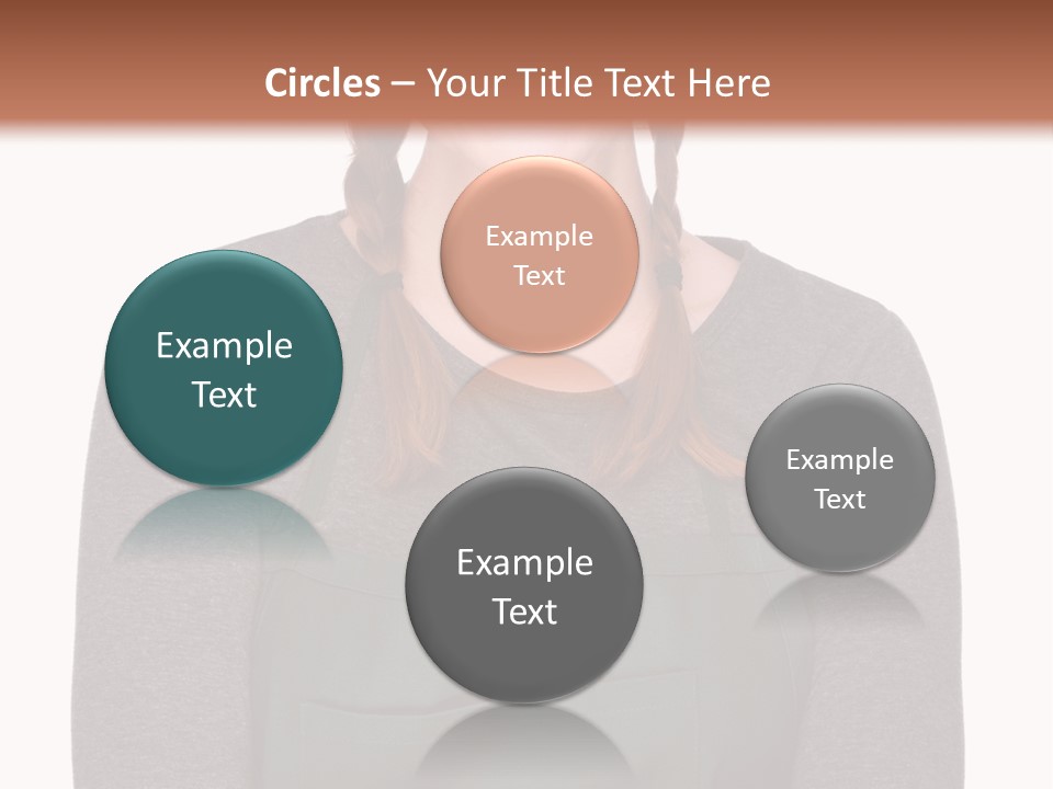 A Woman Wearing An Apron And A Hat PowerPoint Template