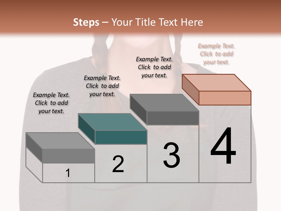 A Woman Wearing An Apron And A Hat PowerPoint Template