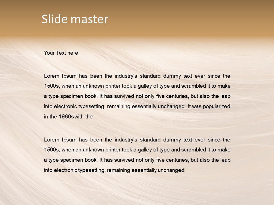 Closeup Style Background PowerPoint Template