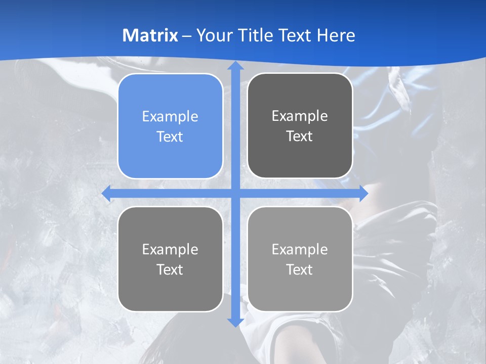 A Person Doing A Handstand On The Floor PowerPoint Template