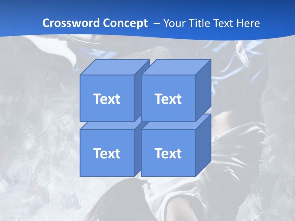 A Person Doing A Handstand On The Floor PowerPoint Template