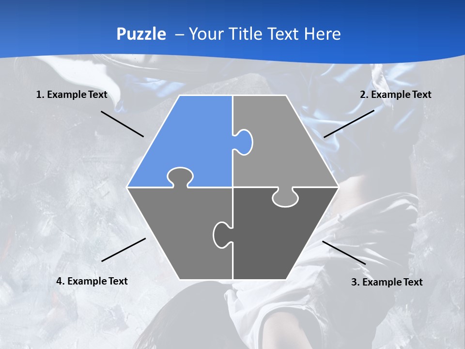 A Person Doing A Handstand On The Floor PowerPoint Template