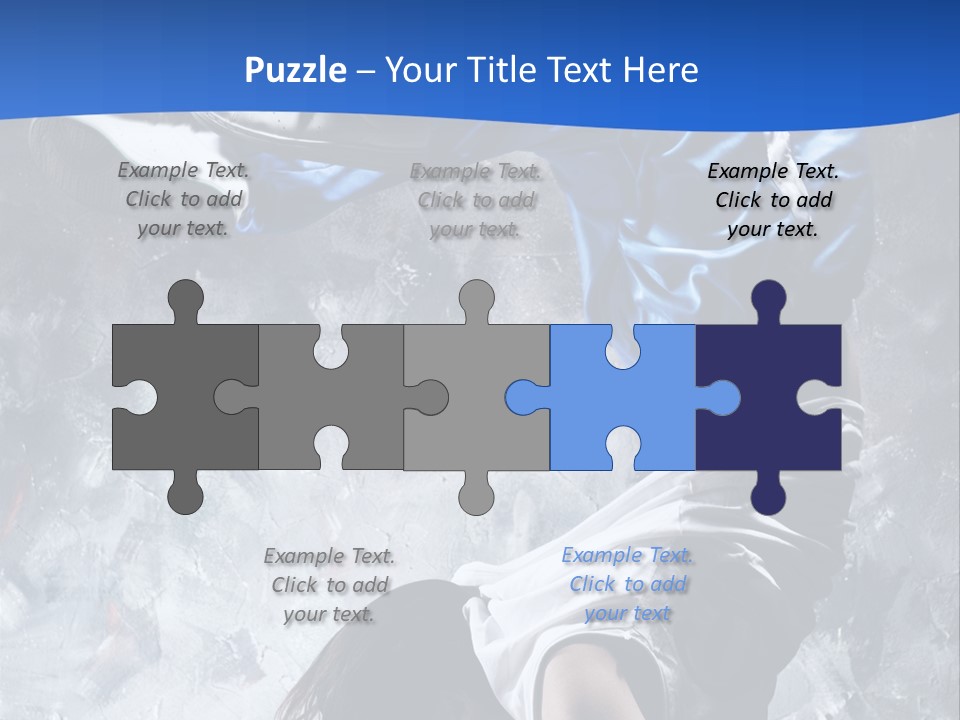 A Person Doing A Handstand On The Floor PowerPoint Template