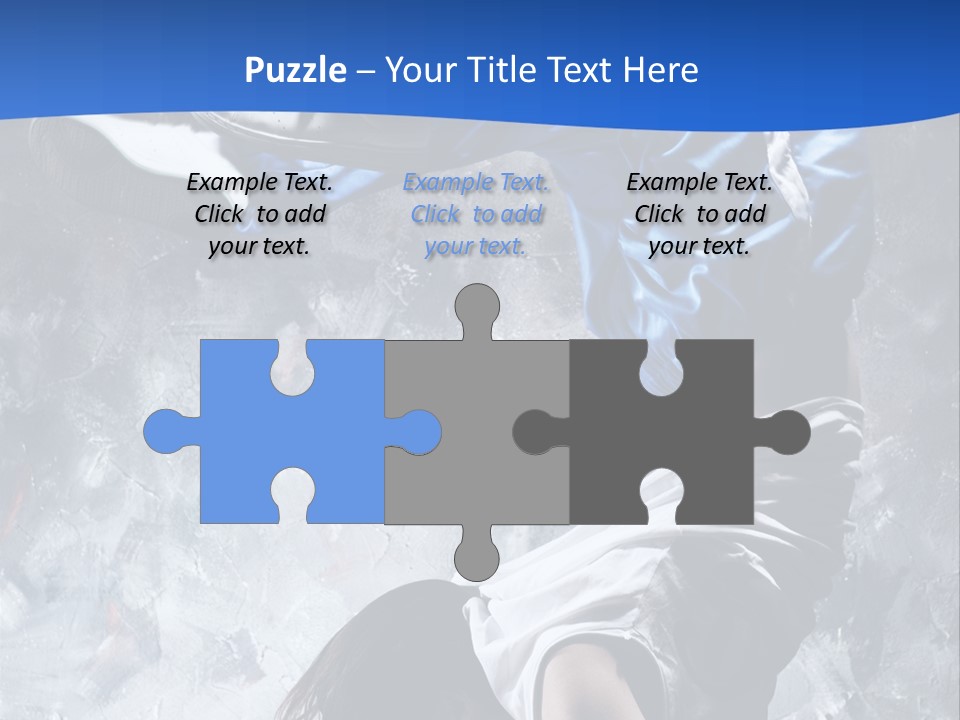 A Person Doing A Handstand On The Floor PowerPoint Template