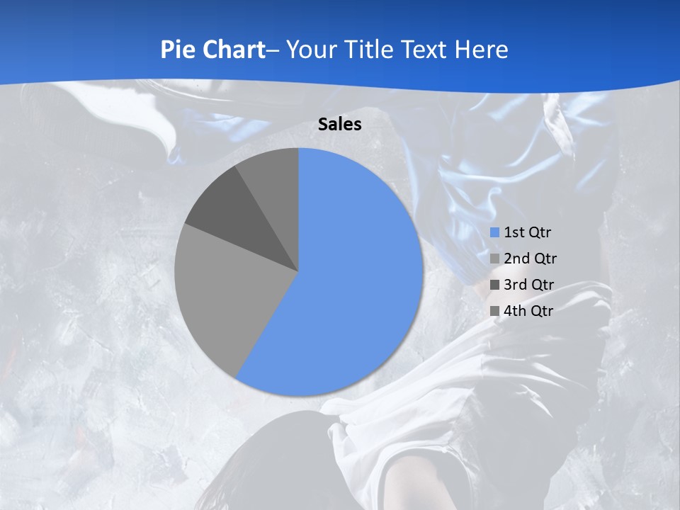 A Person Doing A Handstand On The Floor PowerPoint Template