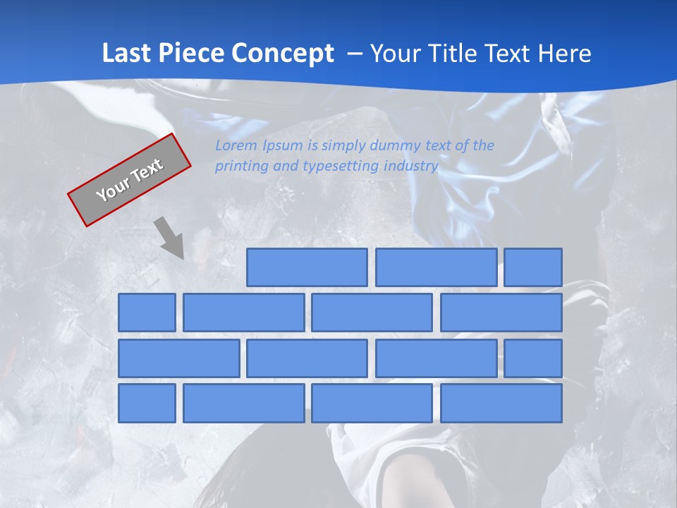 A Person Doing A Handstand On The Floor PowerPoint Template