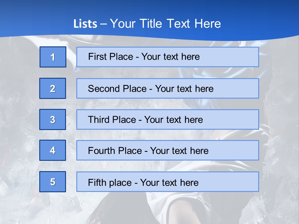 A Person Doing A Handstand On The Floor PowerPoint Template
