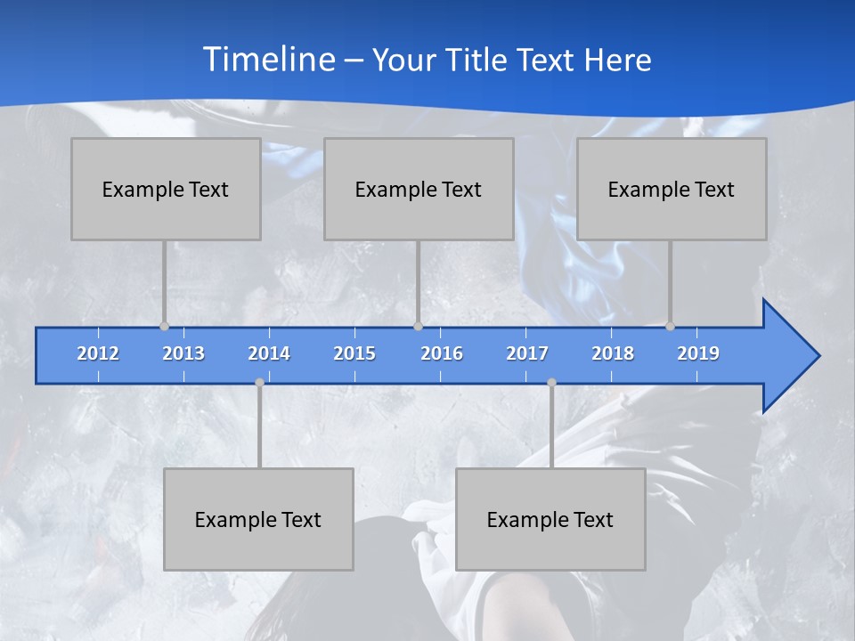 A Person Doing A Handstand On The Floor PowerPoint Template
