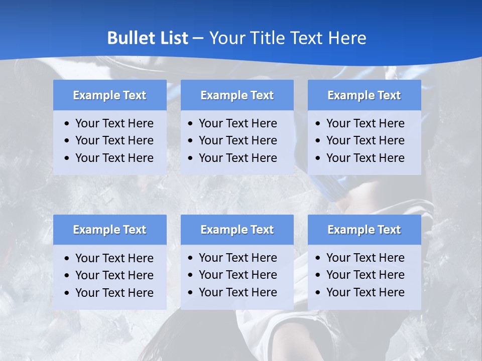 A Person Doing A Handstand On The Floor PowerPoint Template