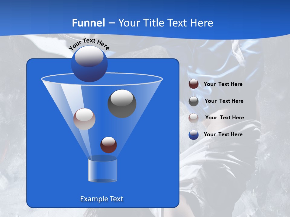 A Person Doing A Handstand On The Floor PowerPoint Template