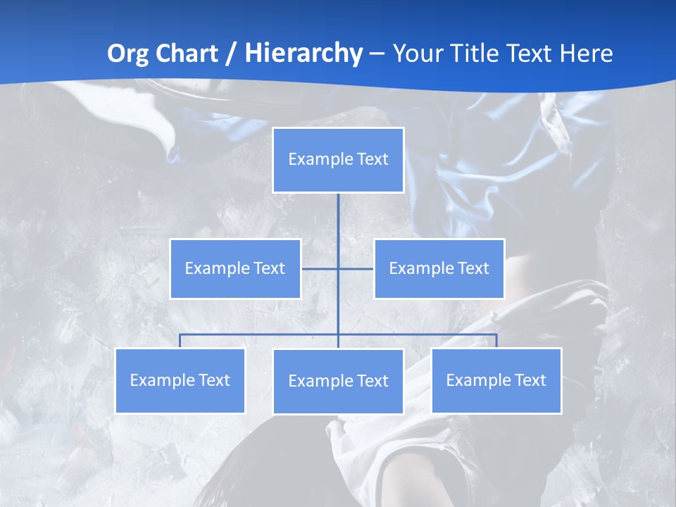 A Person Doing A Handstand On The Floor PowerPoint Template