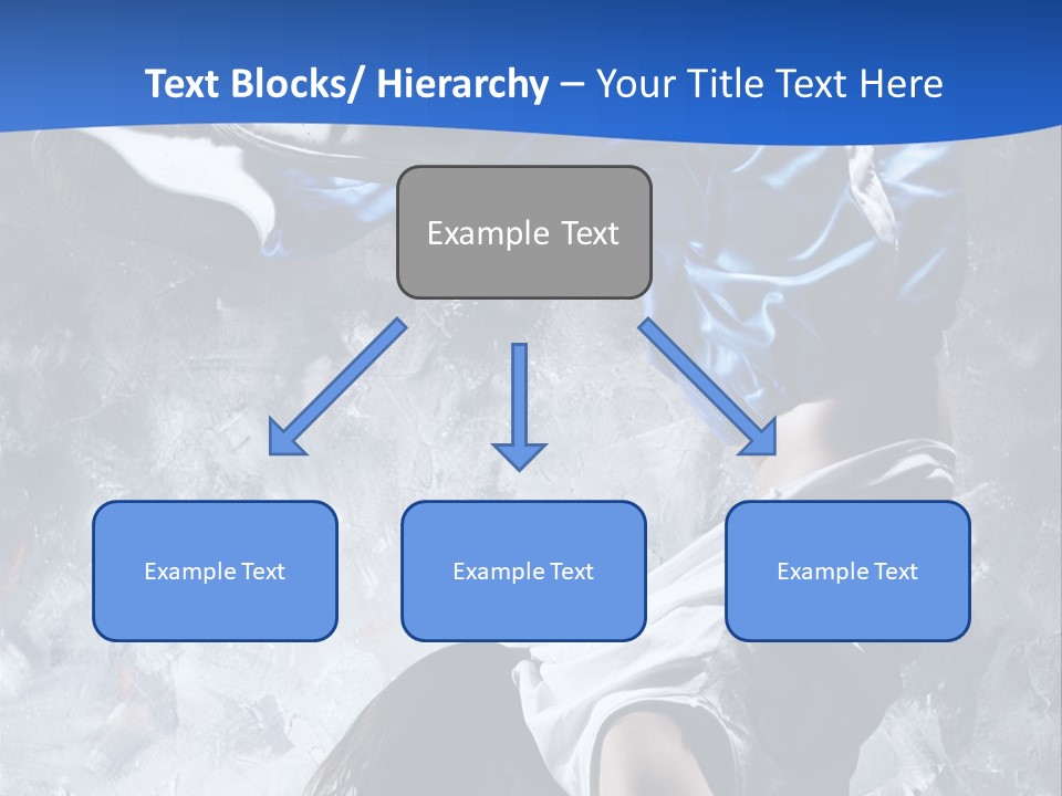 A Person Doing A Handstand On The Floor PowerPoint Template