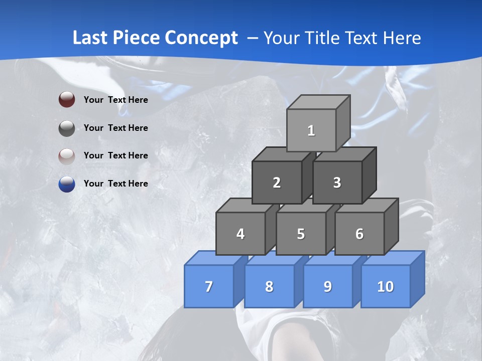 A Person Doing A Handstand On The Floor PowerPoint Template