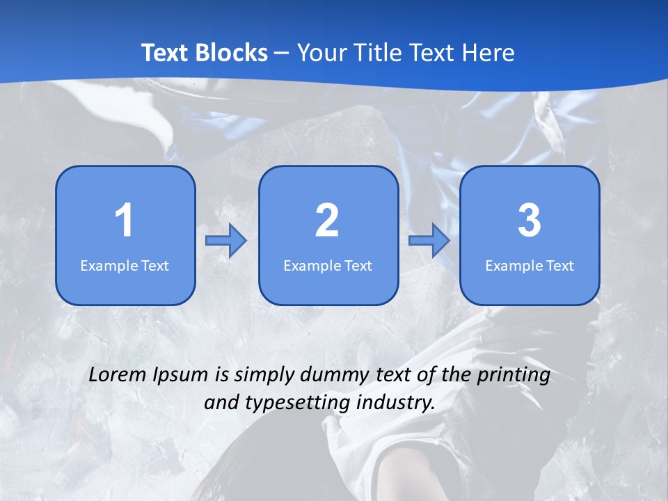 A Person Doing A Handstand On The Floor PowerPoint Template