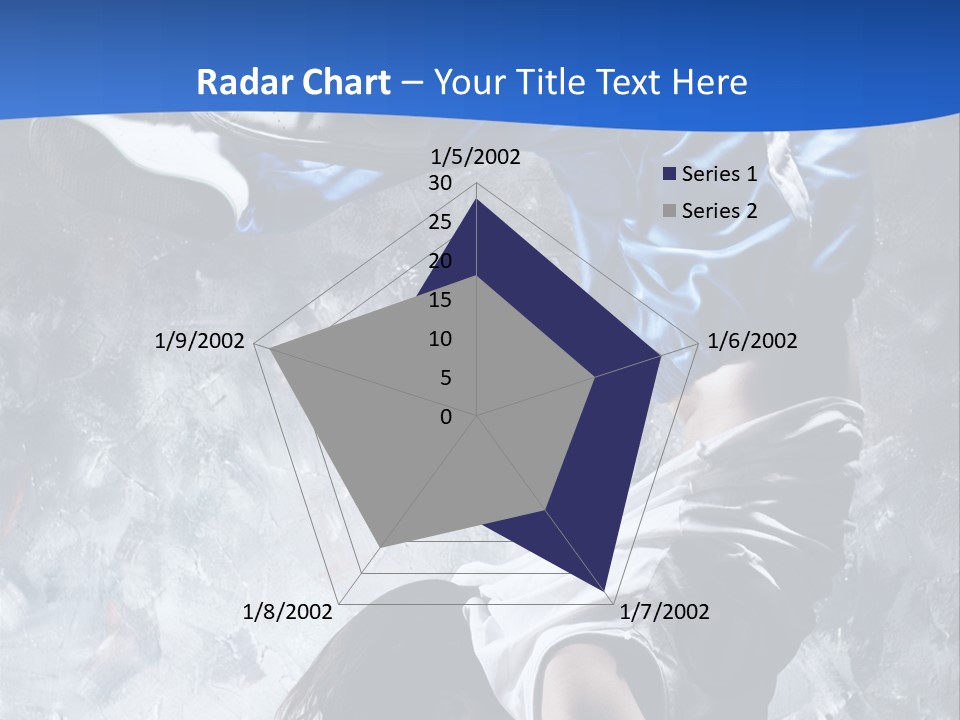 A Person Doing A Handstand On The Floor PowerPoint Template