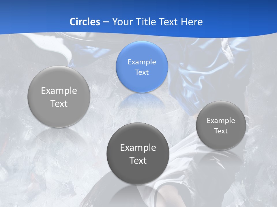 A Person Doing A Handstand On The Floor PowerPoint Template