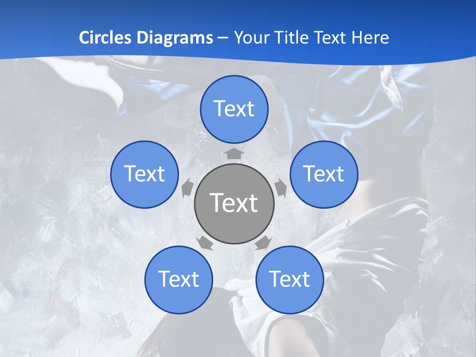 A Person Doing A Handstand On The Floor PowerPoint Template