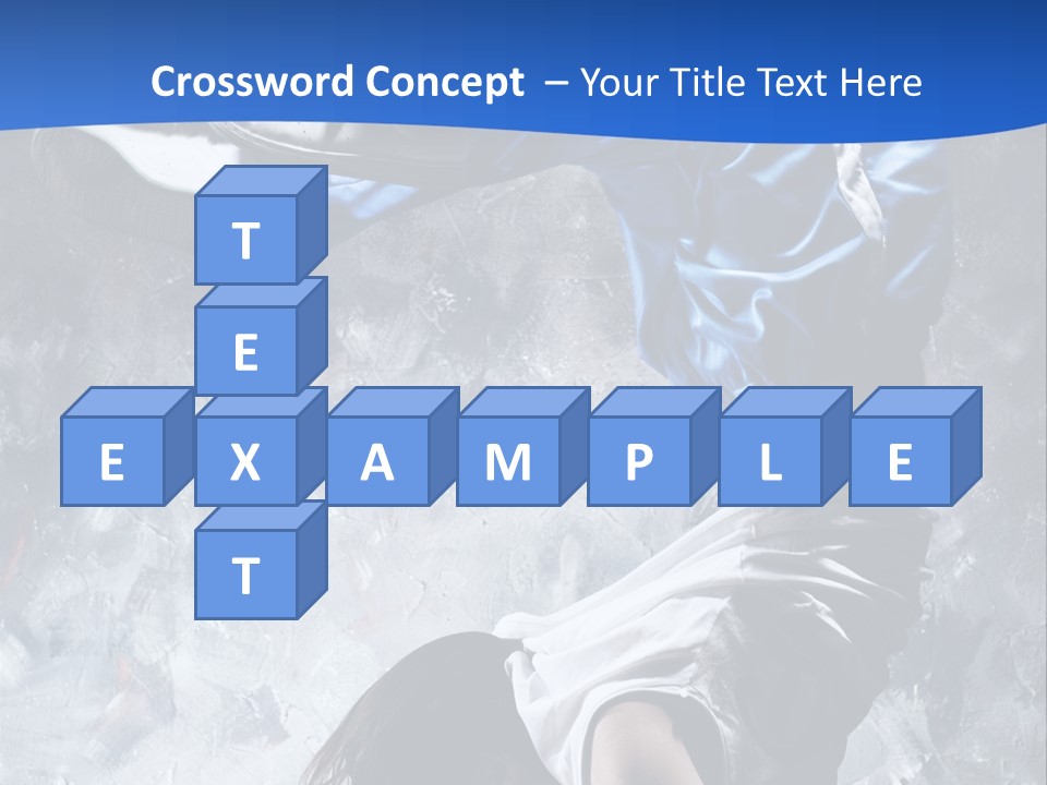 A Person Doing A Handstand On The Floor PowerPoint Template