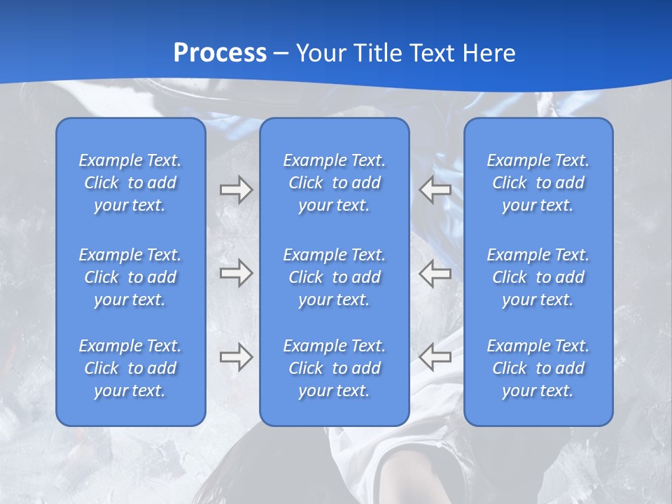 A Person Doing A Handstand On The Floor PowerPoint Template
