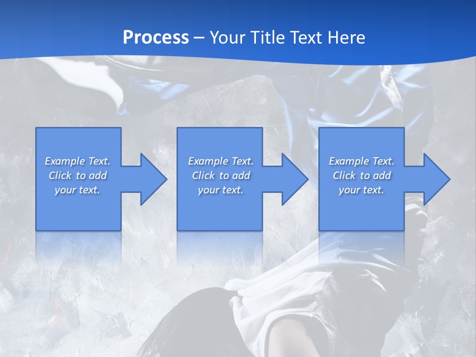 A Person Doing A Handstand On The Floor PowerPoint Template