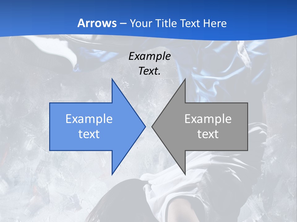 A Person Doing A Handstand On The Floor PowerPoint Template