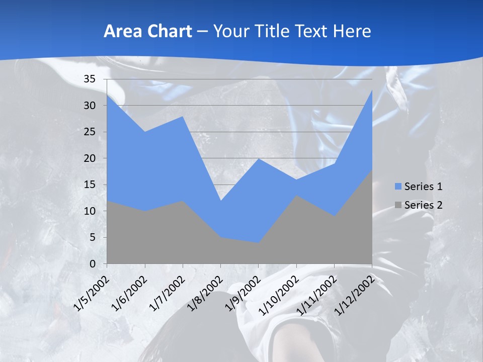 A Person Doing A Handstand On The Floor PowerPoint Template