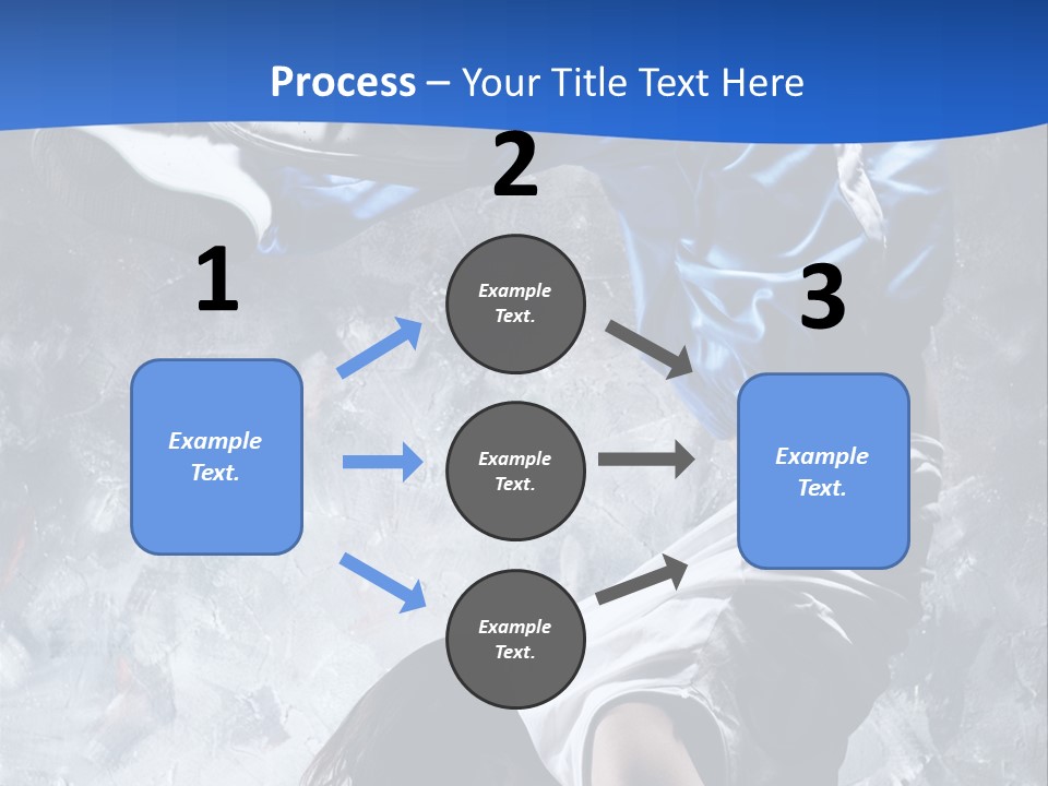 A Person Doing A Handstand On The Floor PowerPoint Template