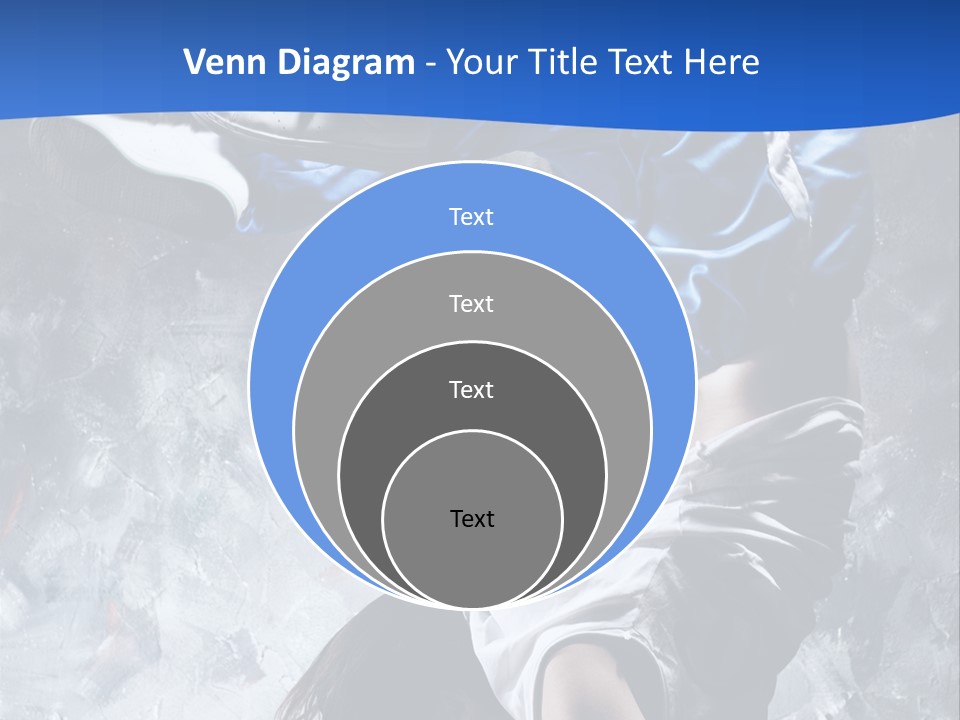 A Person Doing A Handstand On The Floor PowerPoint Template