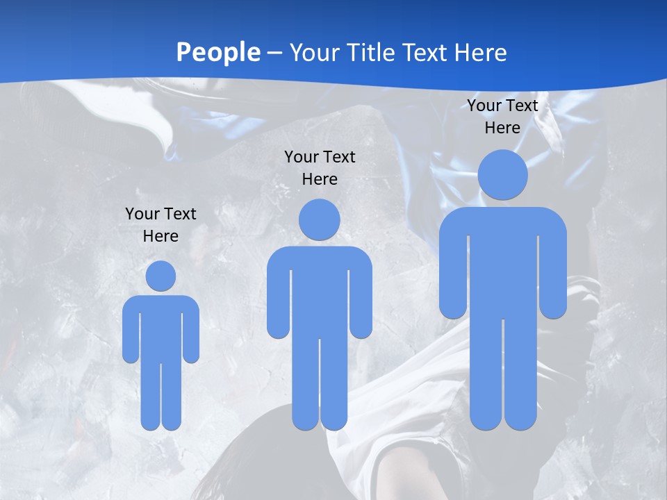 A Person Doing A Handstand On The Floor PowerPoint Template