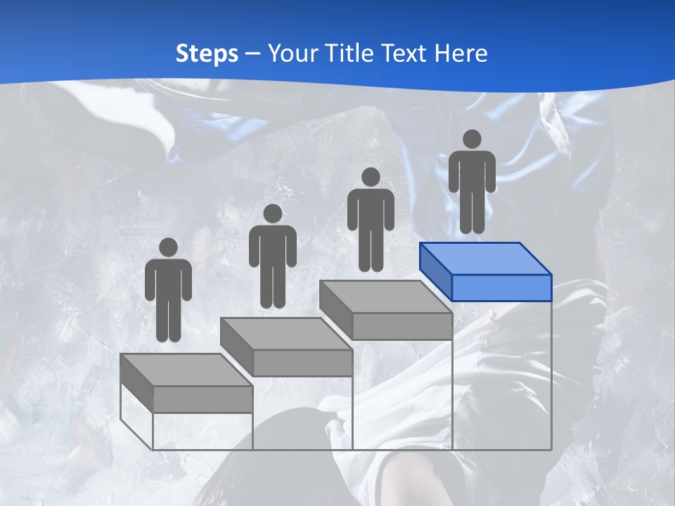 A Person Doing A Handstand On The Floor PowerPoint Template