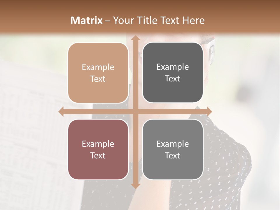 Lifestyle Person Mobile PowerPoint Template