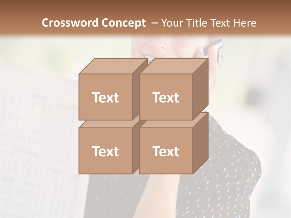 Lifestyle Person Mobile PowerPoint Template