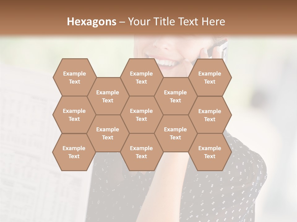 Lifestyle Person Mobile PowerPoint Template