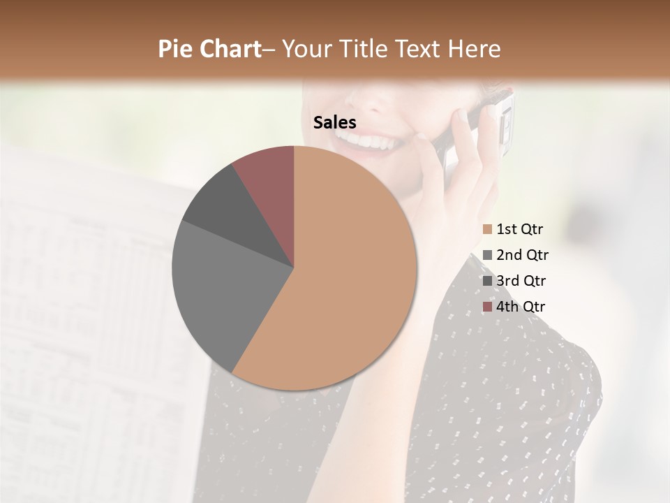 Lifestyle Person Mobile PowerPoint Template