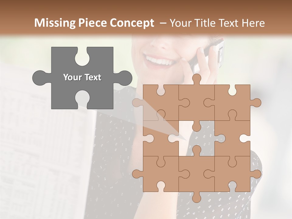 Lifestyle Person Mobile PowerPoint Template