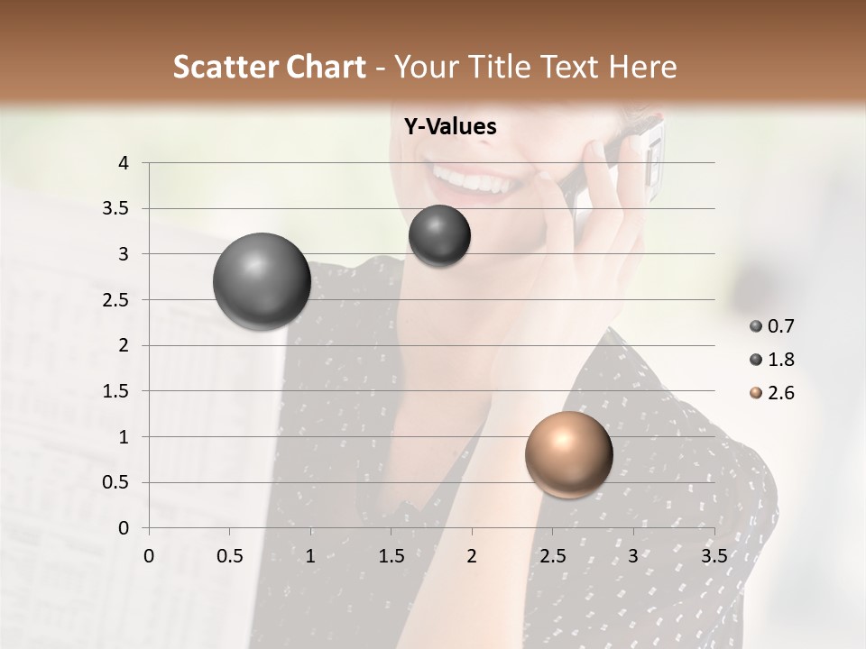 Lifestyle Person Mobile PowerPoint Template
