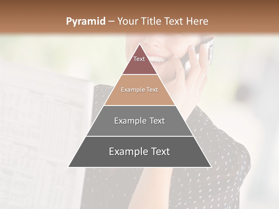 Lifestyle Person Mobile PowerPoint Template