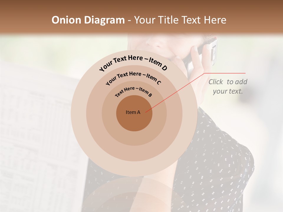Lifestyle Person Mobile PowerPoint Template
