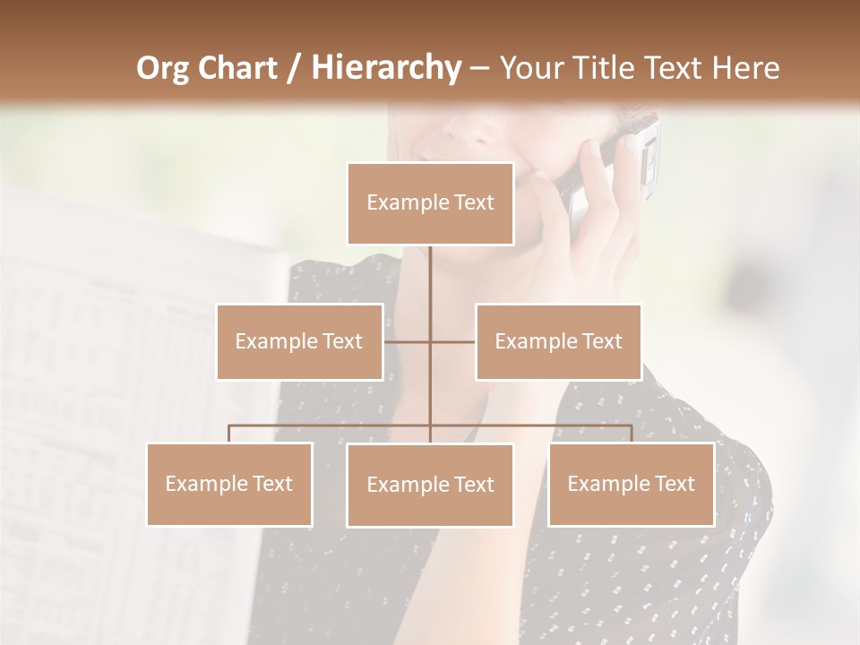 Lifestyle Person Mobile PowerPoint Template