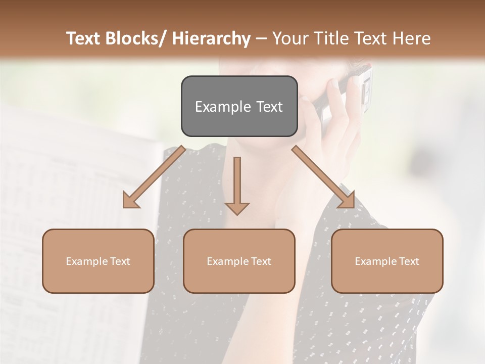 Lifestyle Person Mobile PowerPoint Template