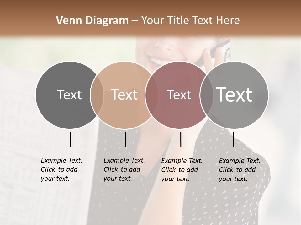 Lifestyle Person Mobile PowerPoint Template