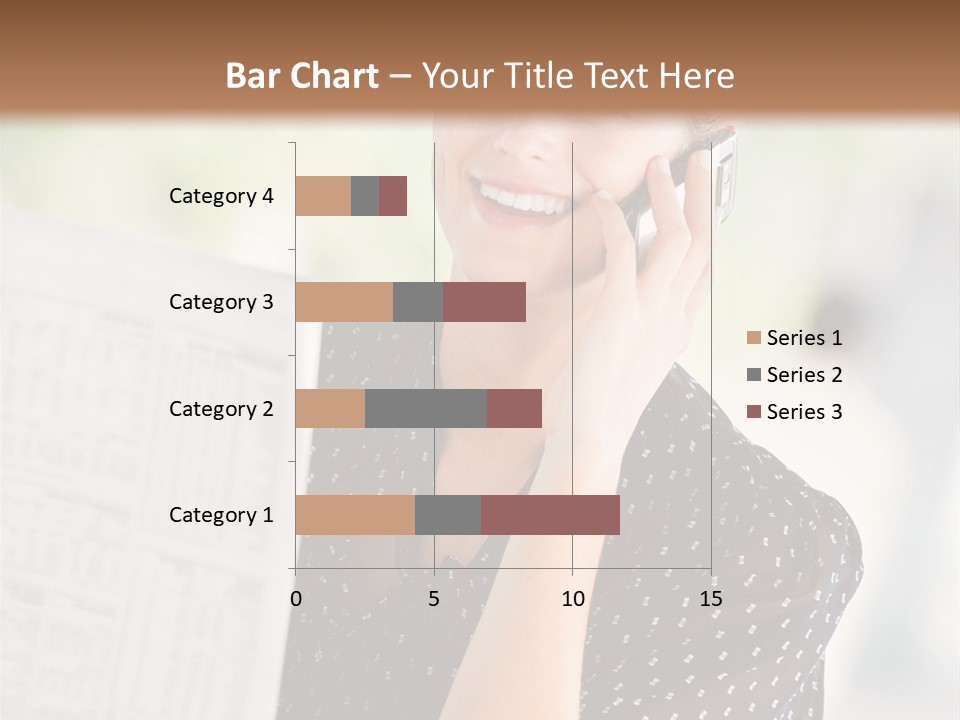 Lifestyle Person Mobile PowerPoint Template
