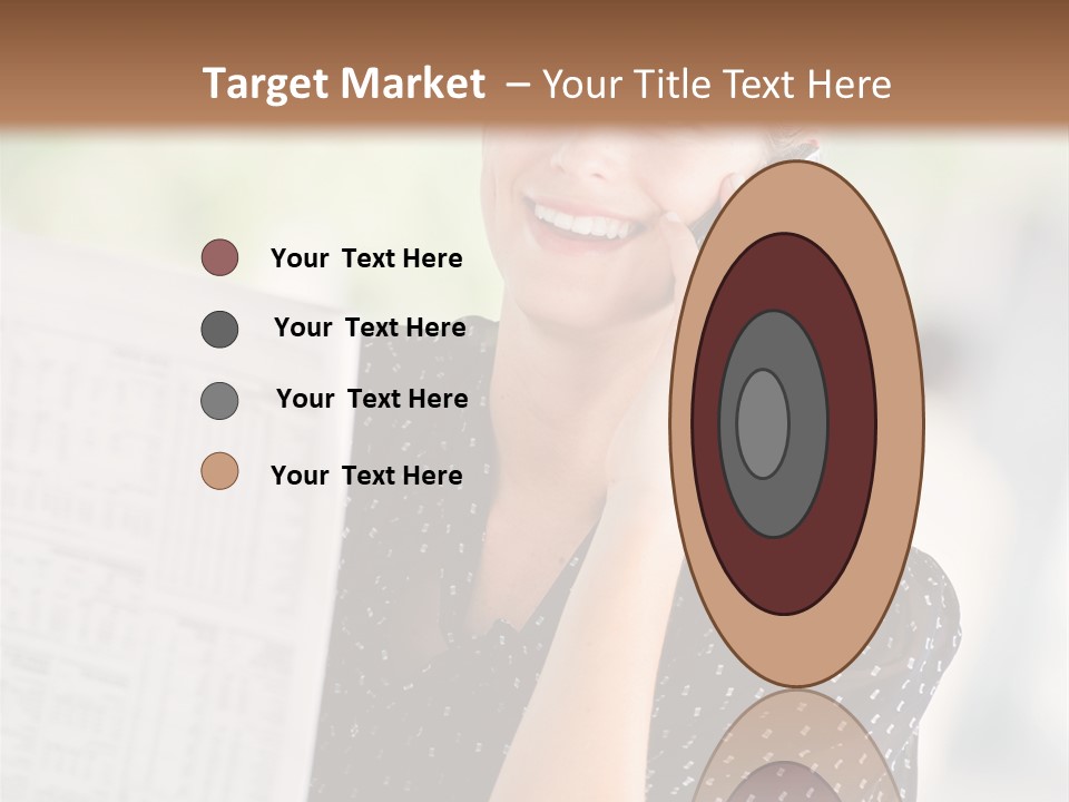 Lifestyle Person Mobile PowerPoint Template